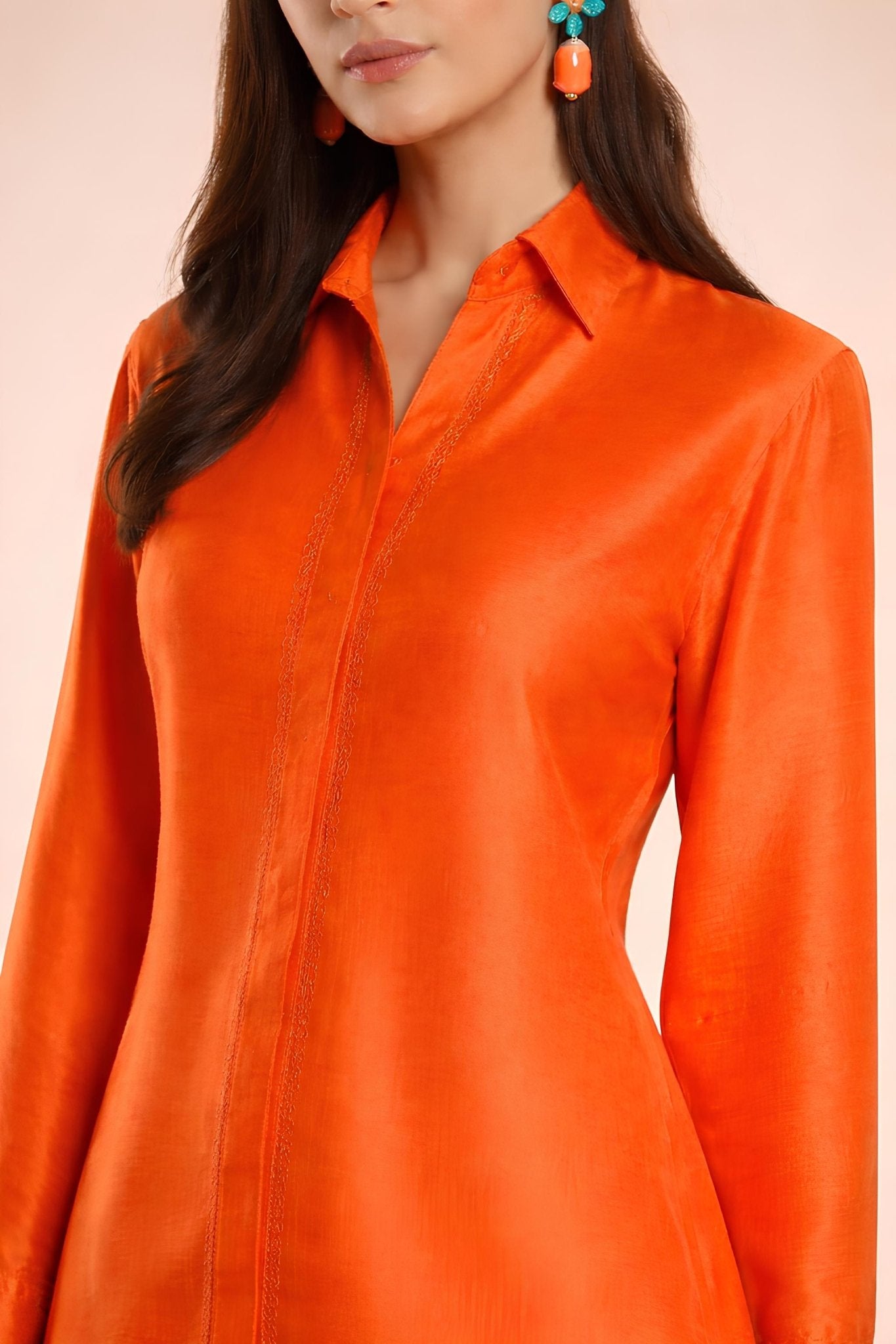 LUXURY PAJAMA SET embroidered kurta in XS – Subahstore South Asian fashion